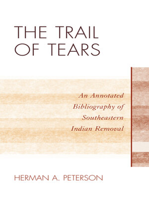 cover image of The Trail of Tears
